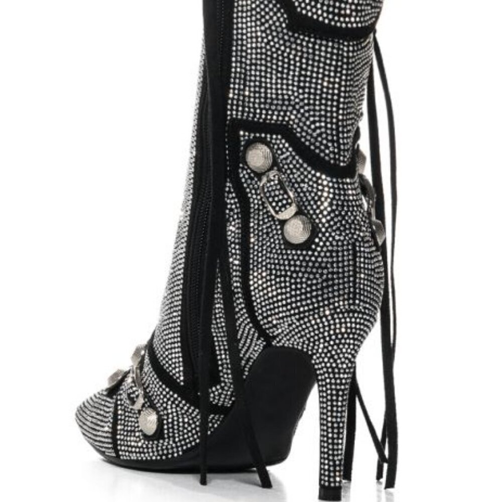 AZALEA WANG " BEJEWELED MAVRICK " MULTI BOOTIE ( BRAND NEW !!!!!!!!!!!!!!!!!!!!! - Picture 6 of 10